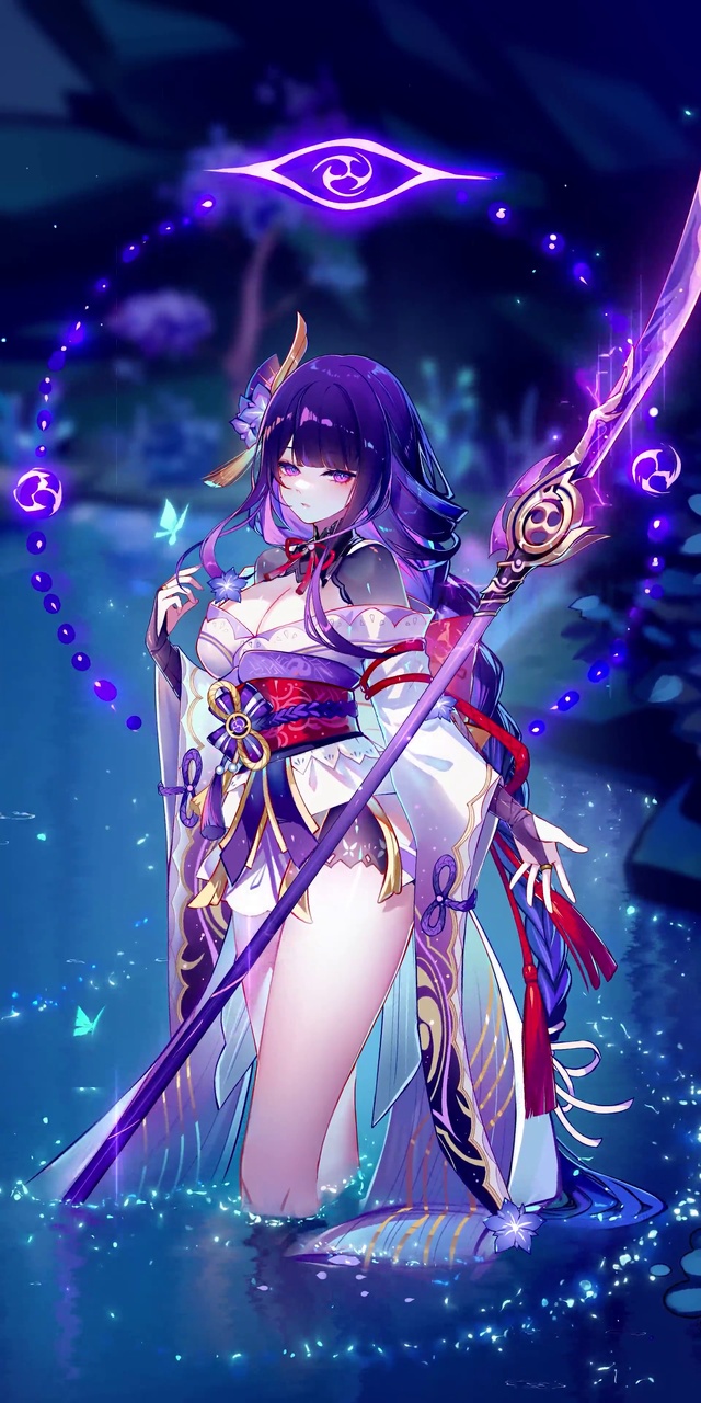 雷电将军光腿-画师：sheya