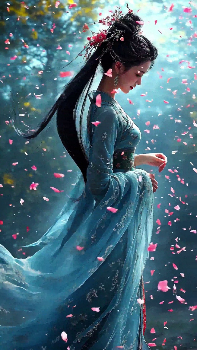 花瓣扑面