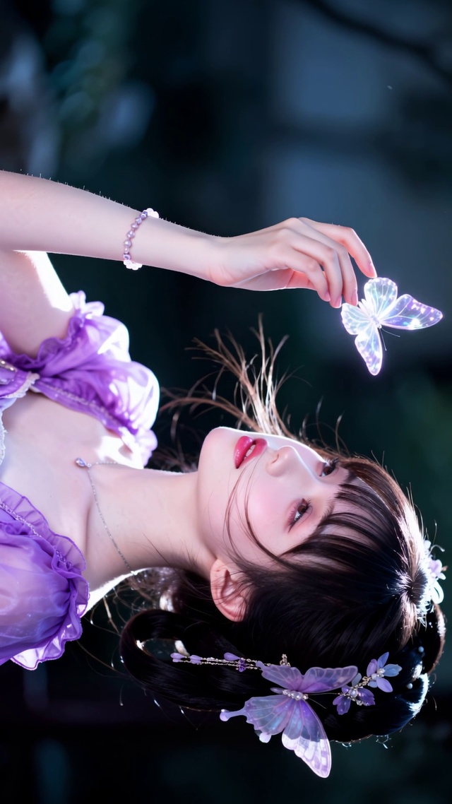 紫衣少女