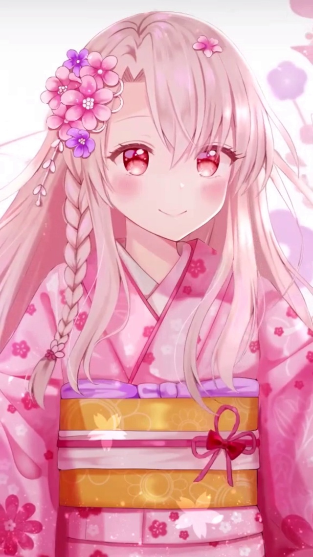 fate命运之夜和服少女伊莉雅