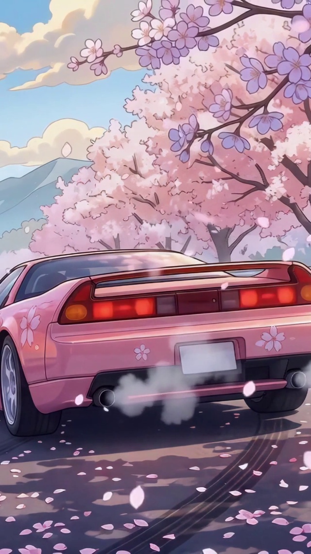 山路樱花赛车
