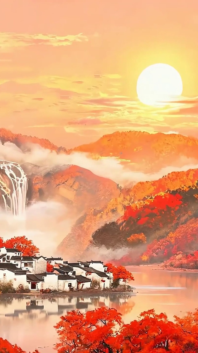 古风山水