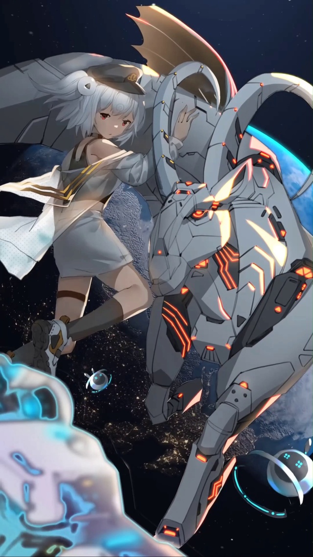 太空上的机甲少女