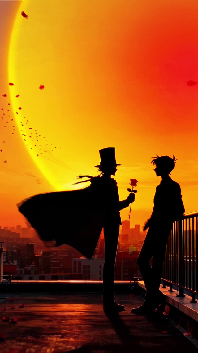 柯南和基德的黄昏