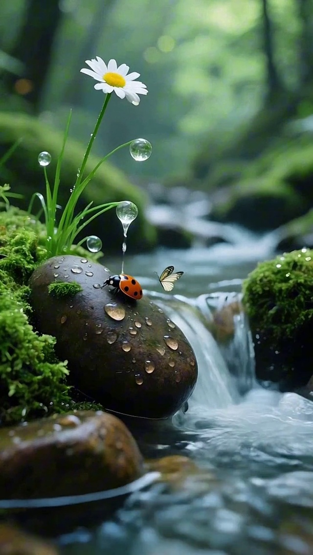 涧边菊