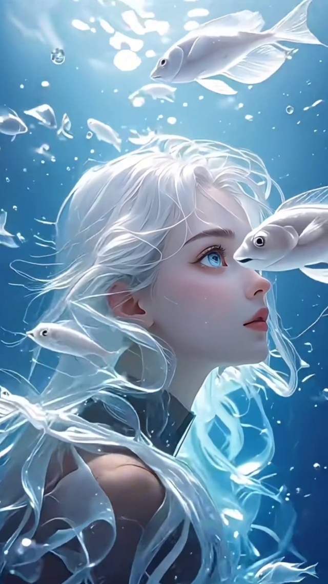 大海深处的鲸鱼公主