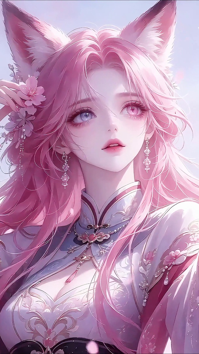 漫樱执花狐娘