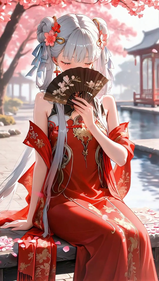 今汐丨桃畔红裳丨