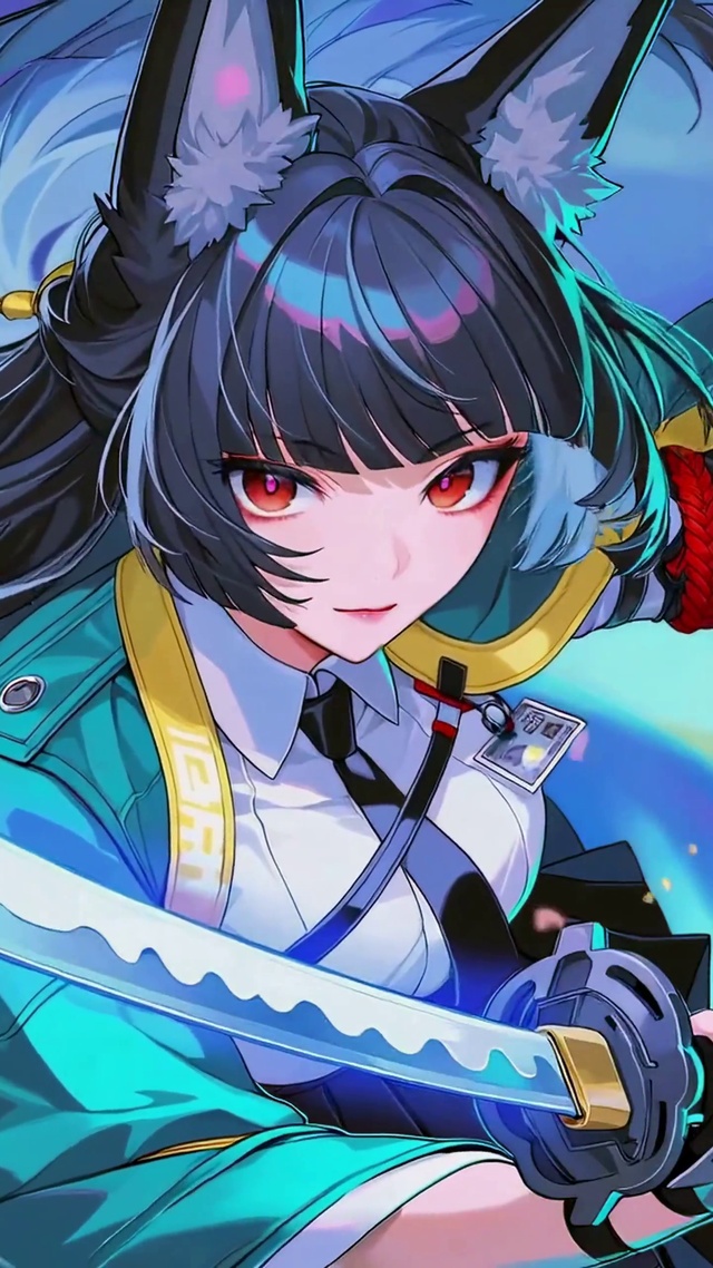 绝区零星见雅 酷炫持刀兽耳娘