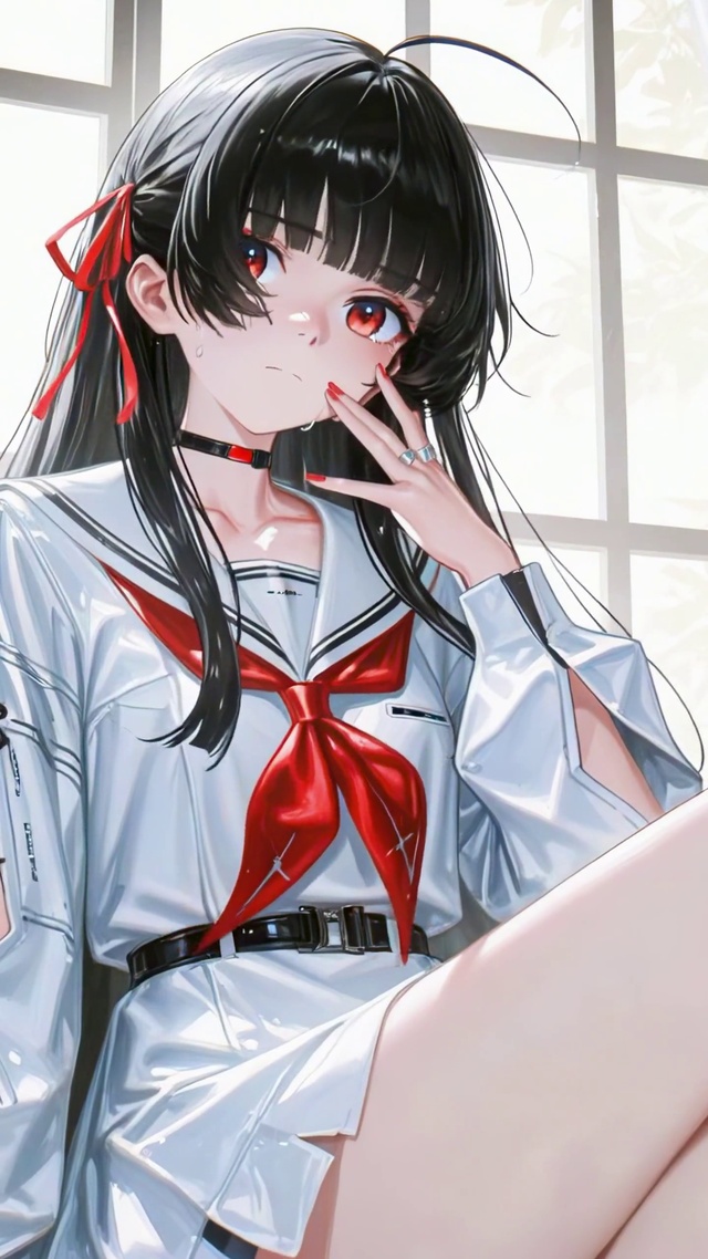 阳光窗边JK少女千咲