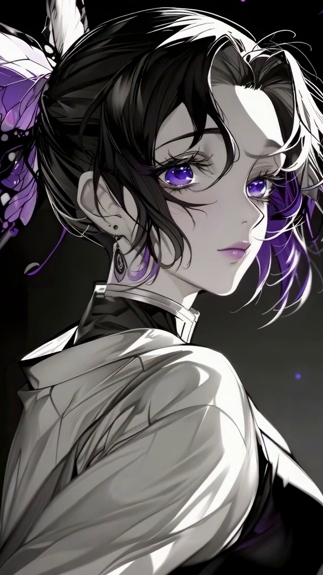 暗调紫叶蝴蝶忍