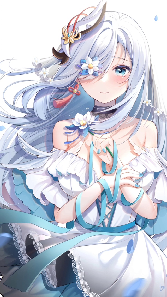 申鹤壁纸天花板4k唯美少女