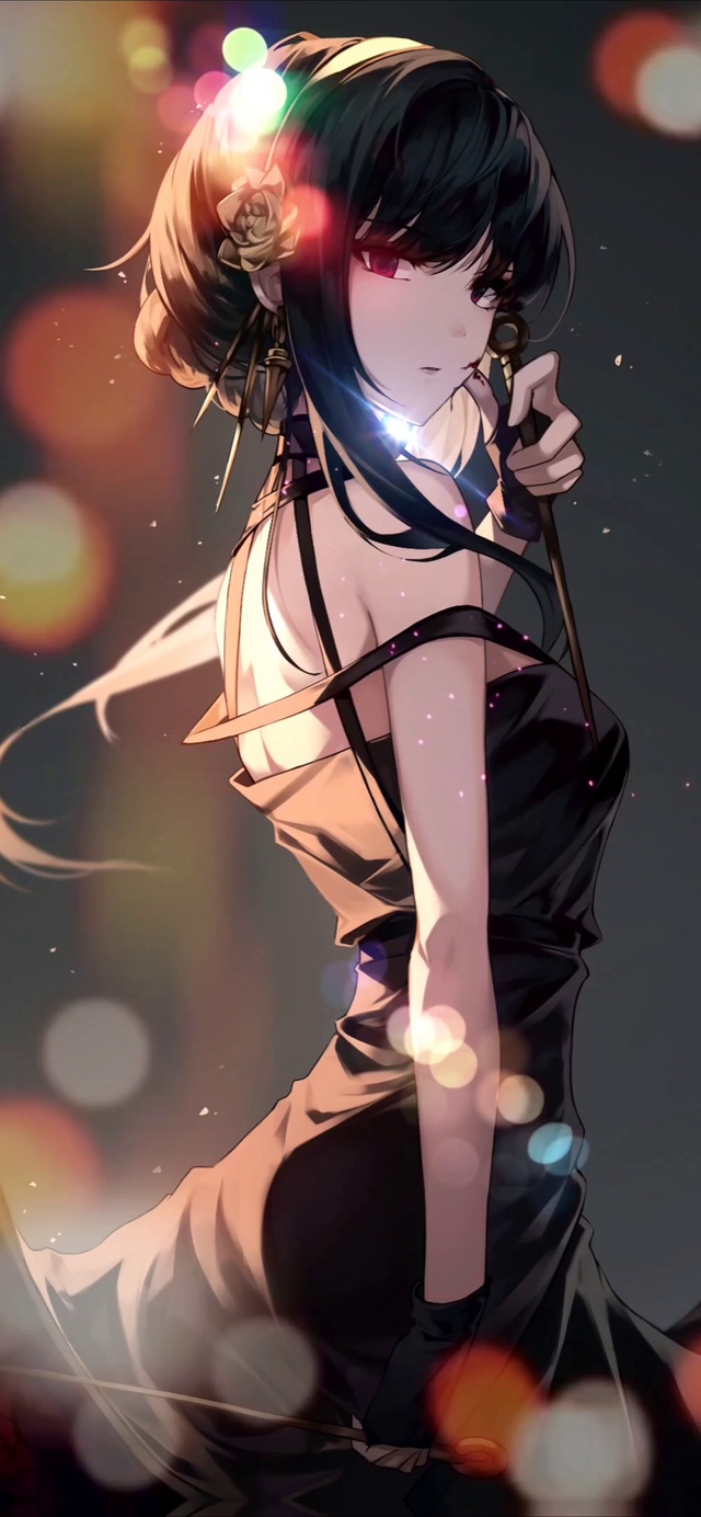 二次元动漫插画少女荆棘公主