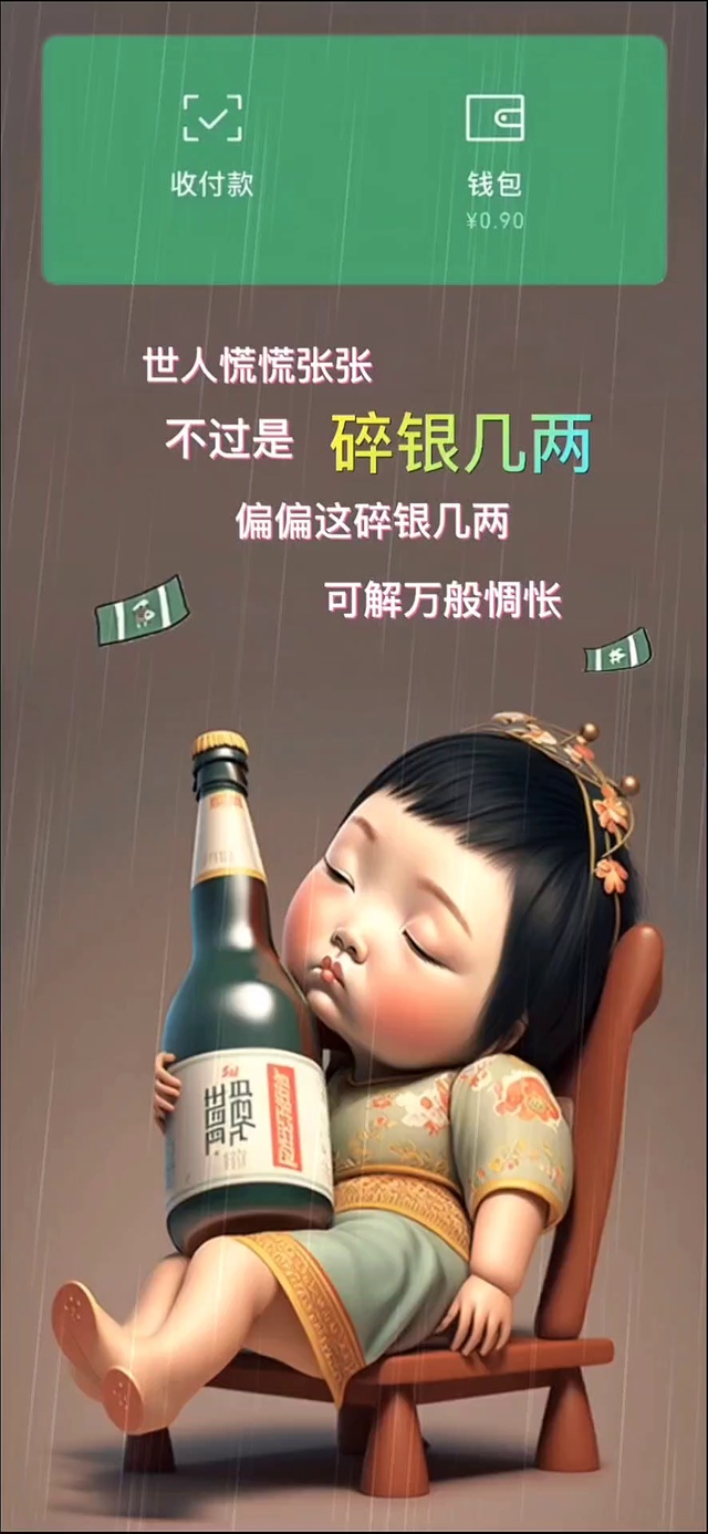 碎银几两可解万般惆怅