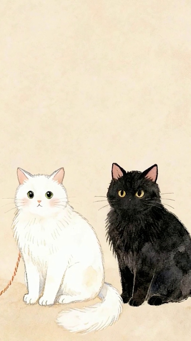 两只猫咪