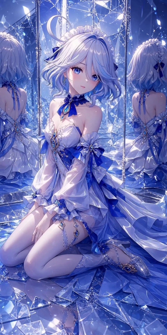 蓝晶梦影·芙宁娜