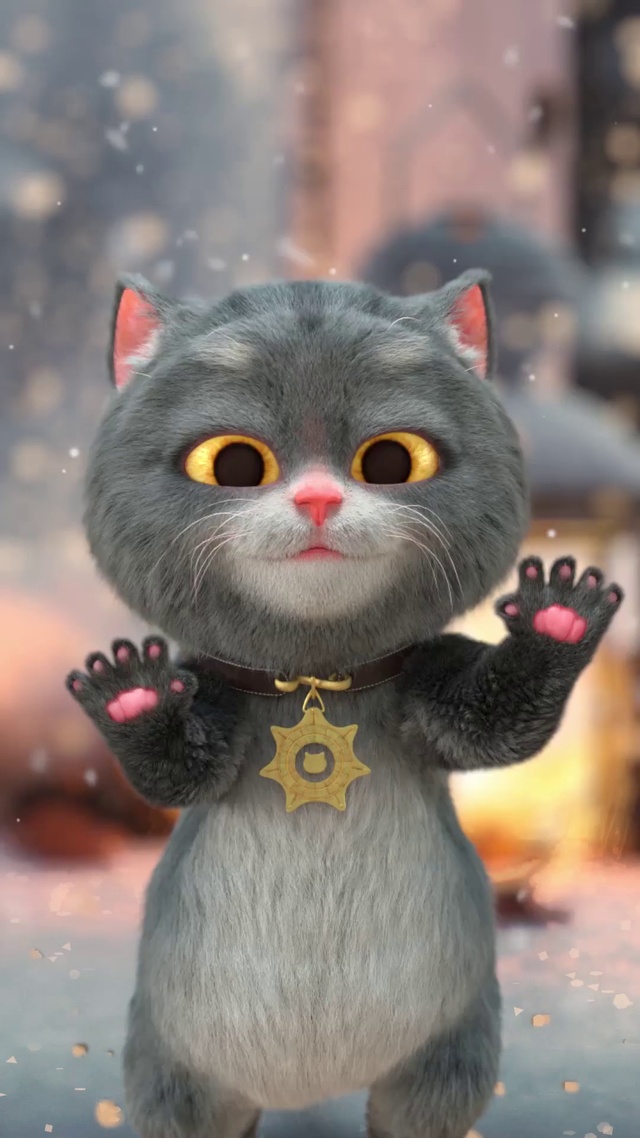 斑布猫-舔屏