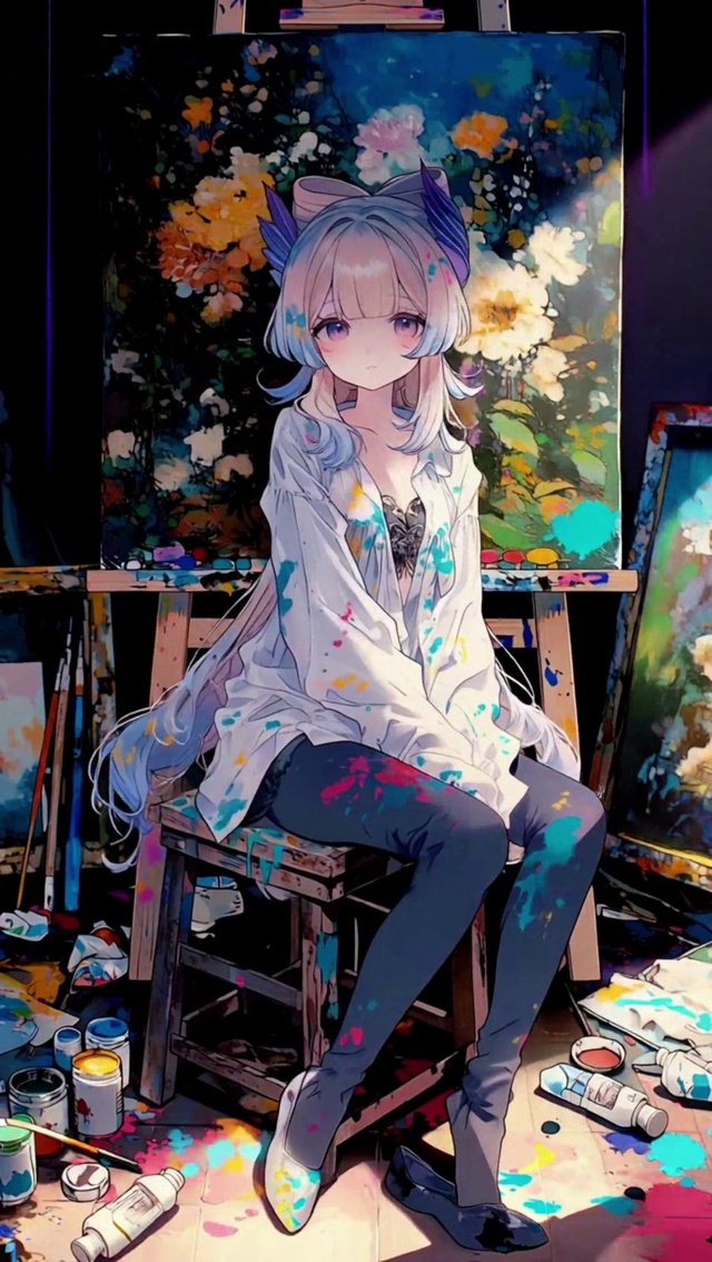 彩墨画室