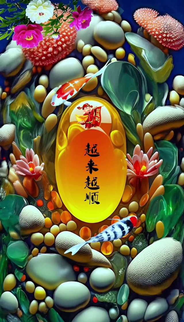 越来越顺 平安好运