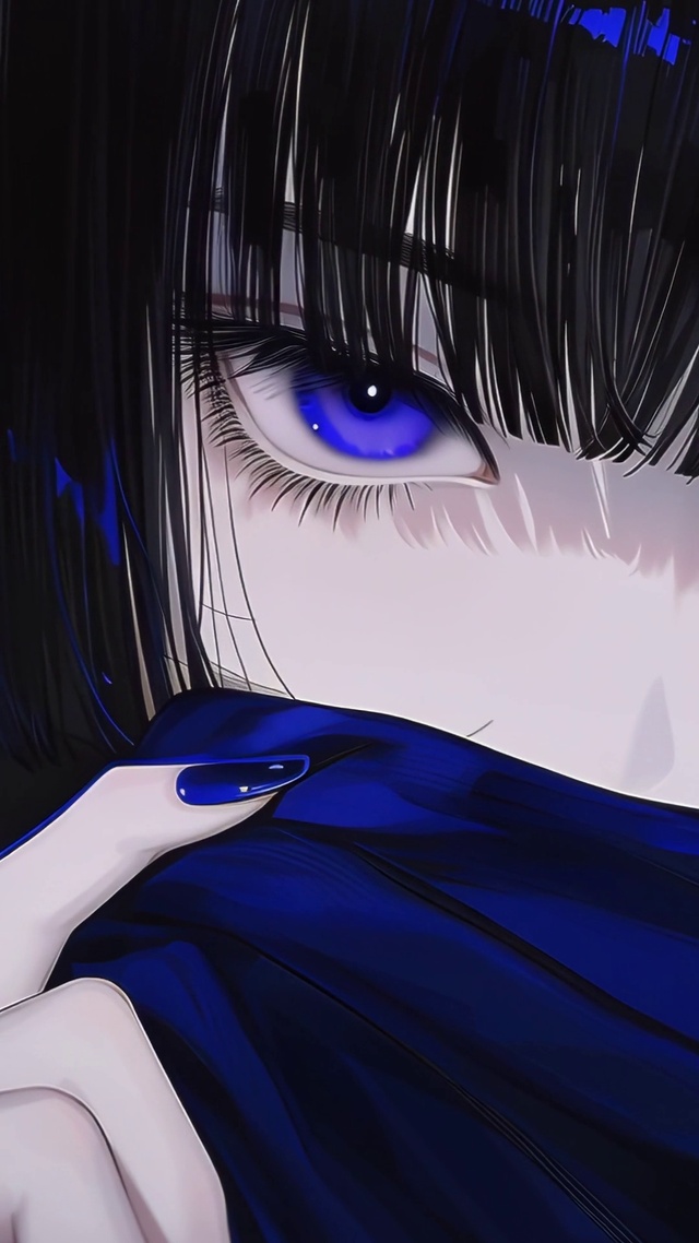 二次元惊艳美女