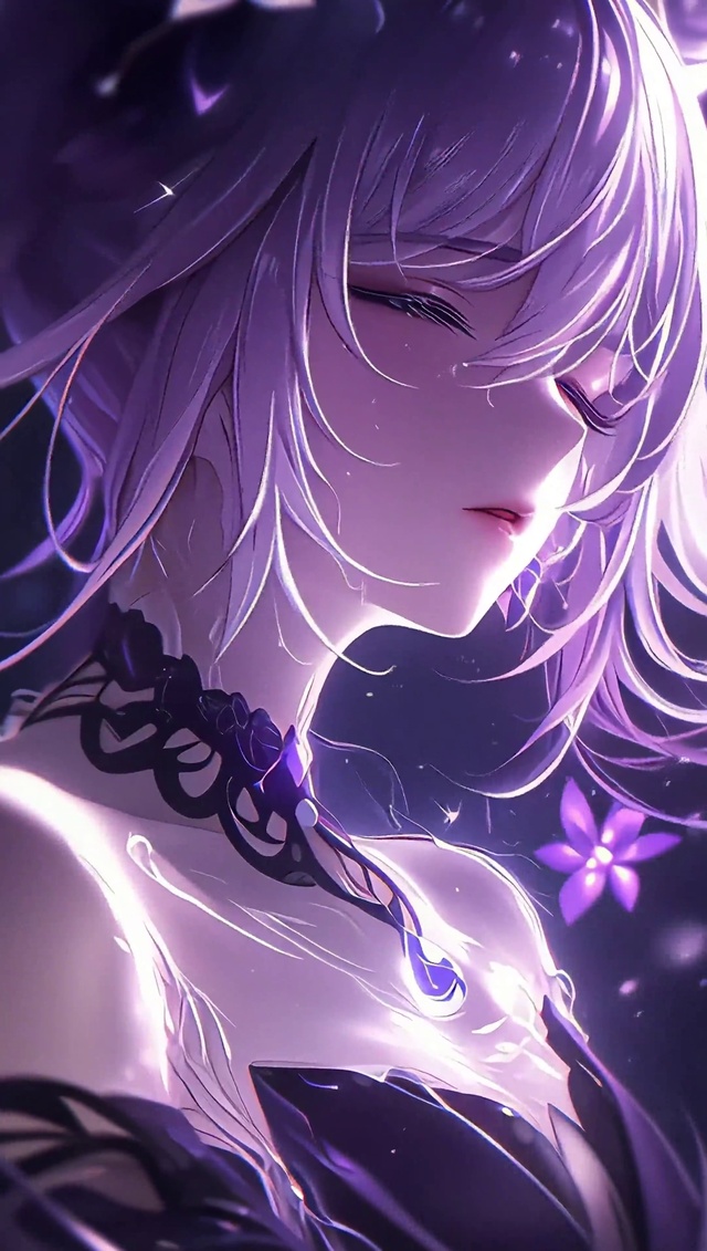 刻晴丨紫梦幽花丨