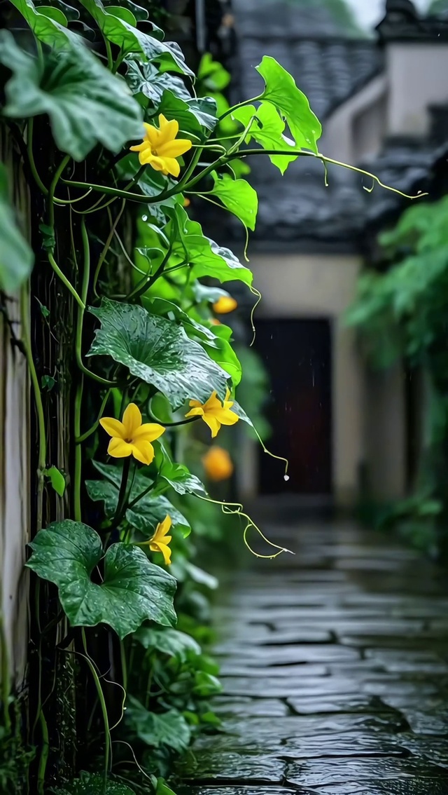 雨中南瓜