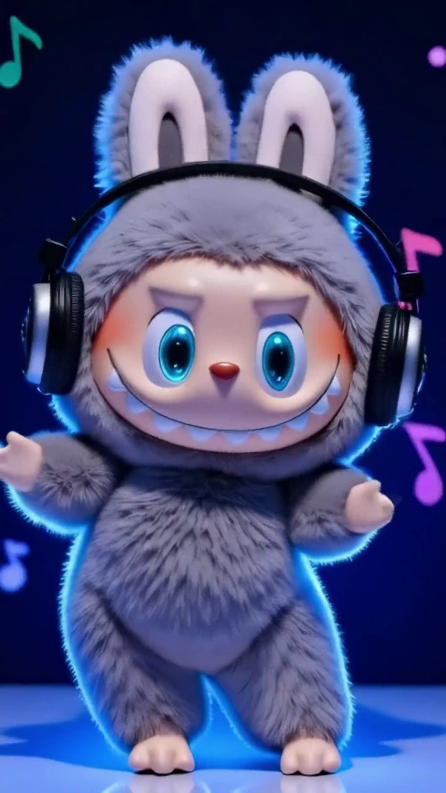 labubu跳动音符