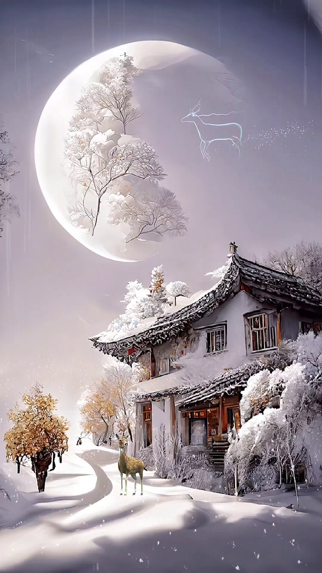 雪中思念