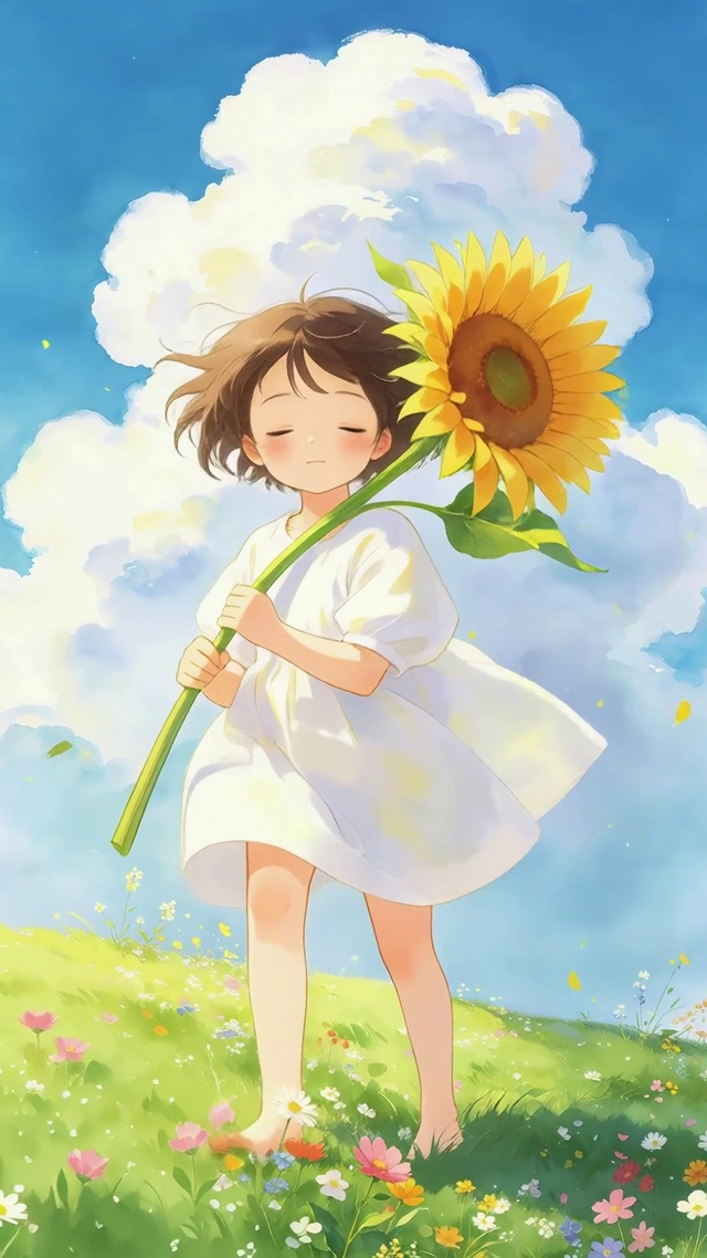 向日葵女孩