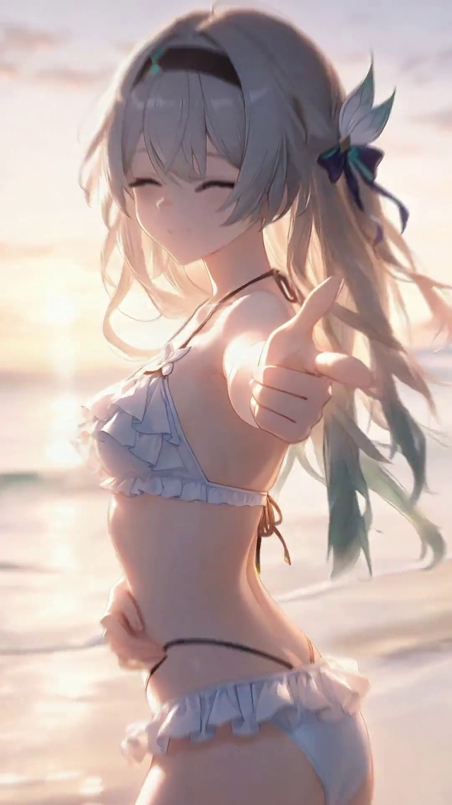 流萤泳衣转场