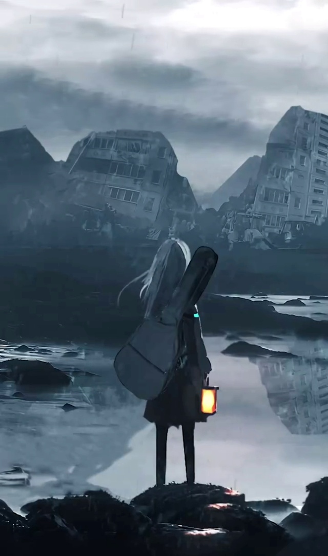 末日世界下的孤独少女