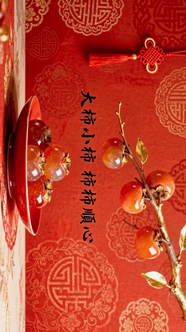大柿小柿 柿柿顺心