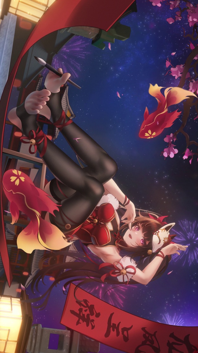 花火黑丝-4k-画师：玲殿下づ