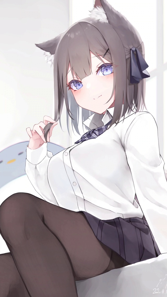 jk制服猫女仆4k
