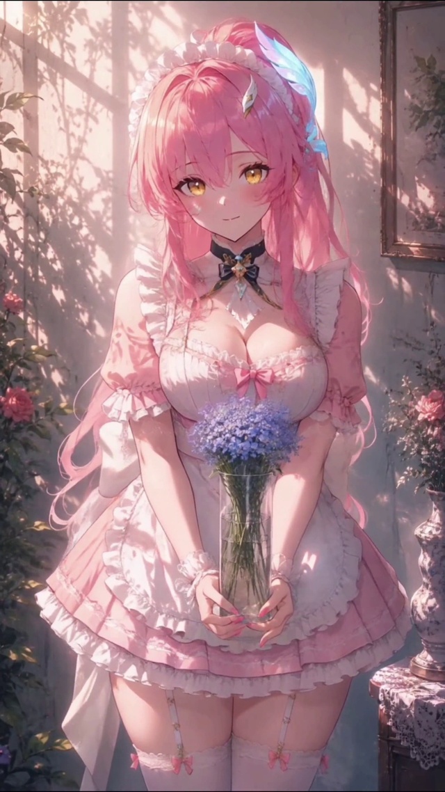 柔光揽花
