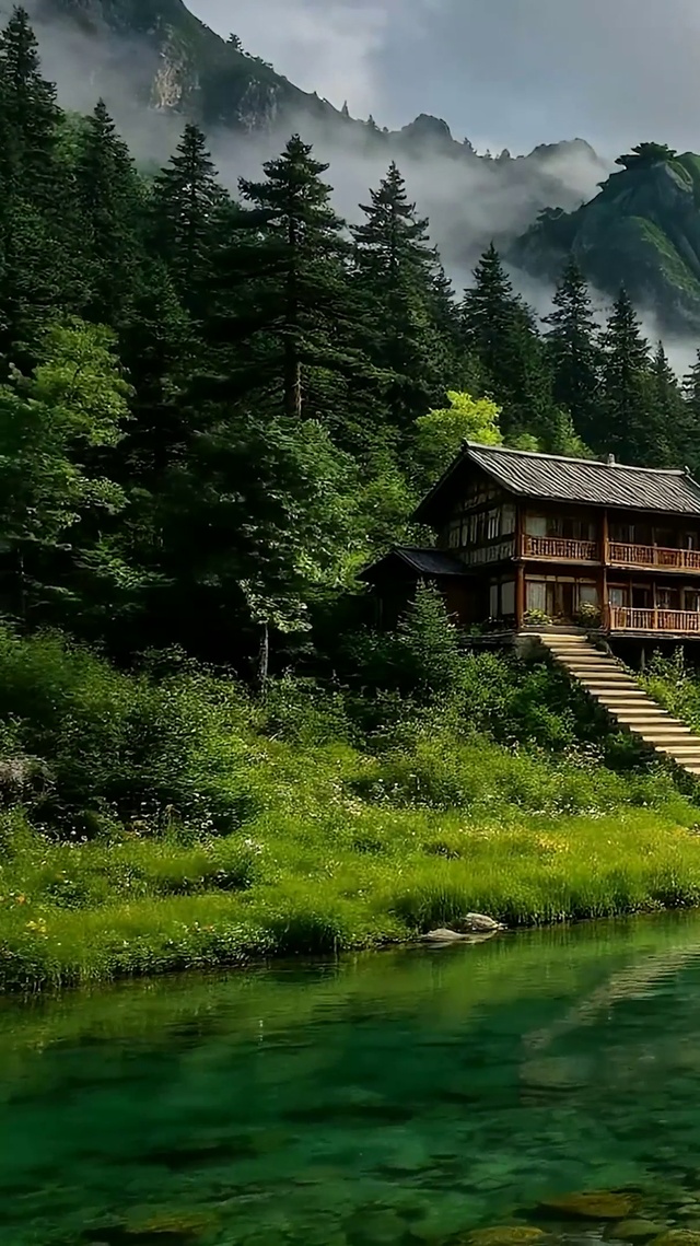 护眼山川