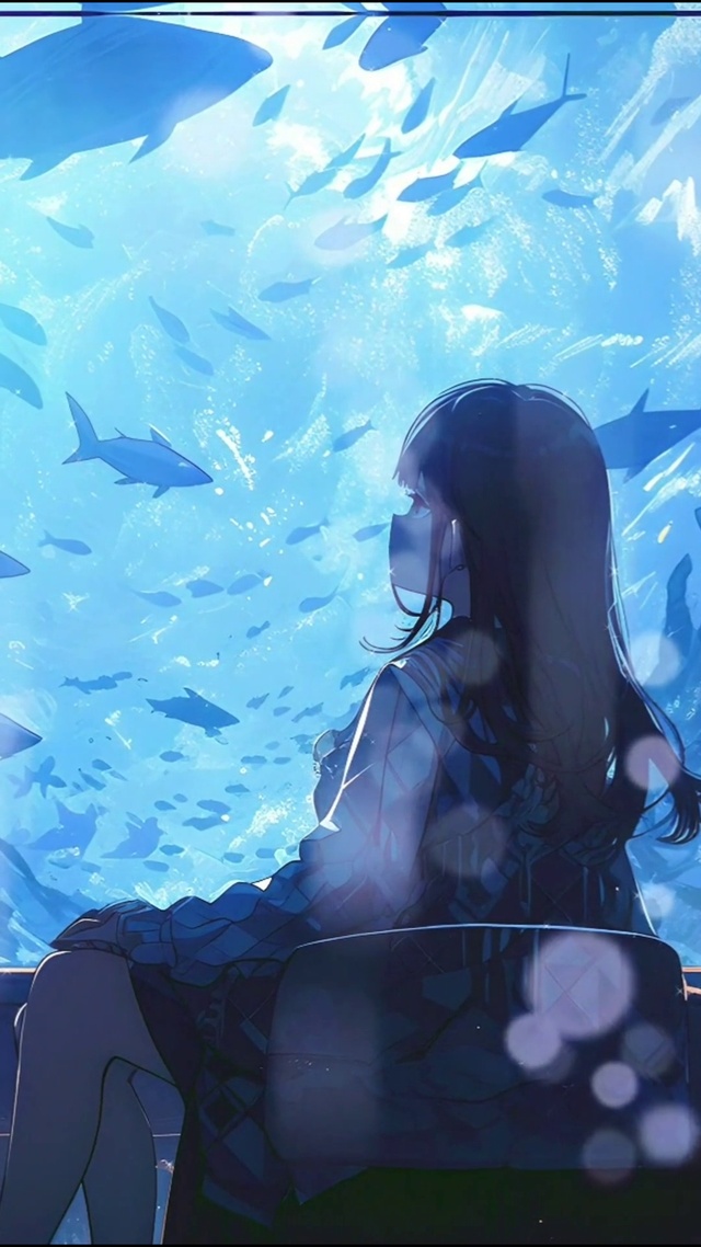 水族馆女孩