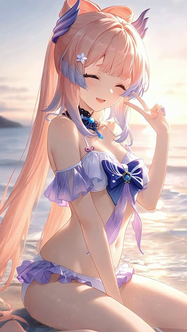 心海泳装转场