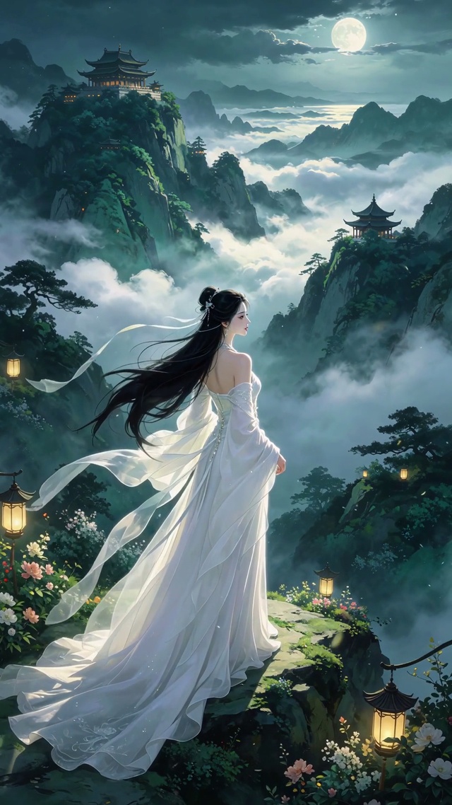 仙境美女壁纸