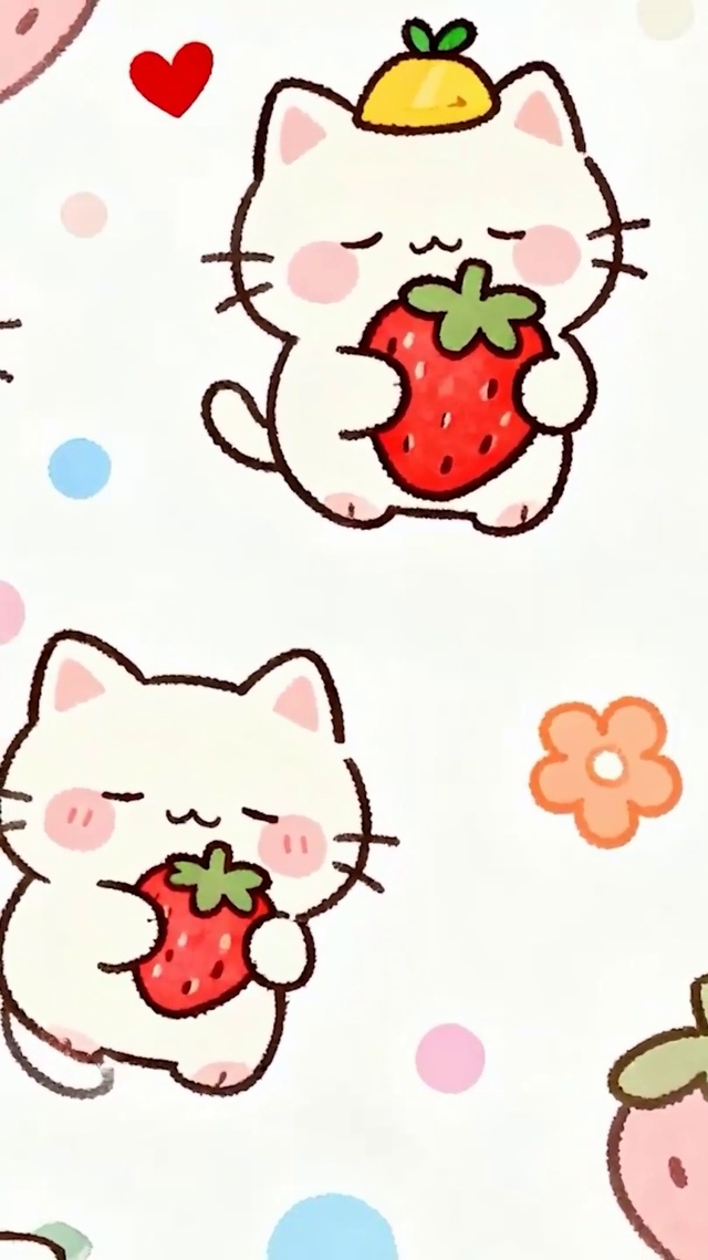 草莓猫咪