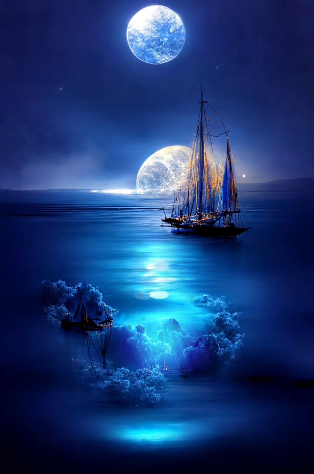 蓝色星湖