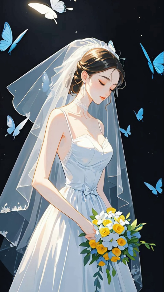 婚纱女孩