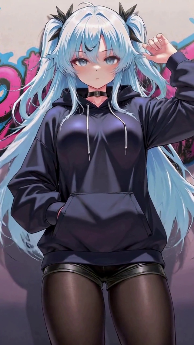 街头潮酷少女