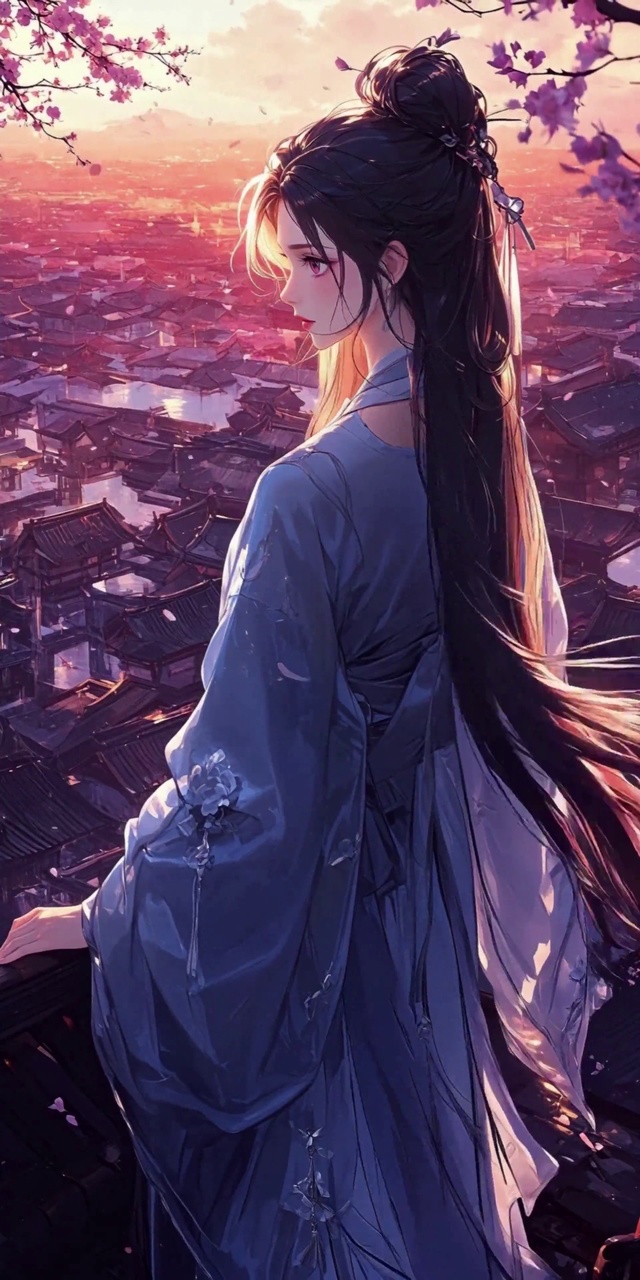 梅花枝头
