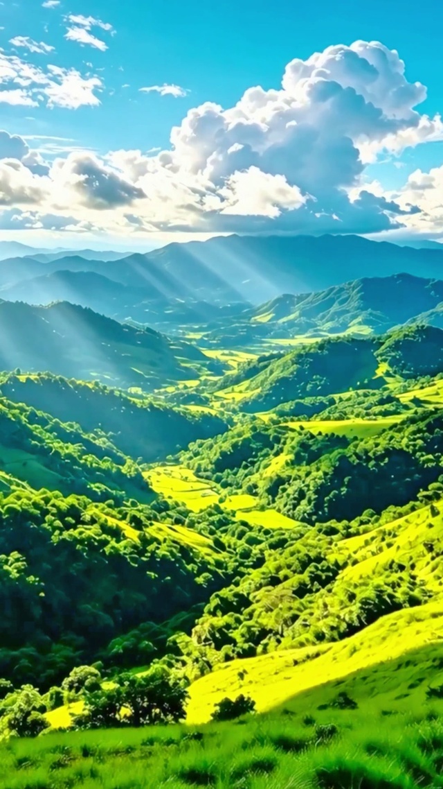 护眼山川美景4K