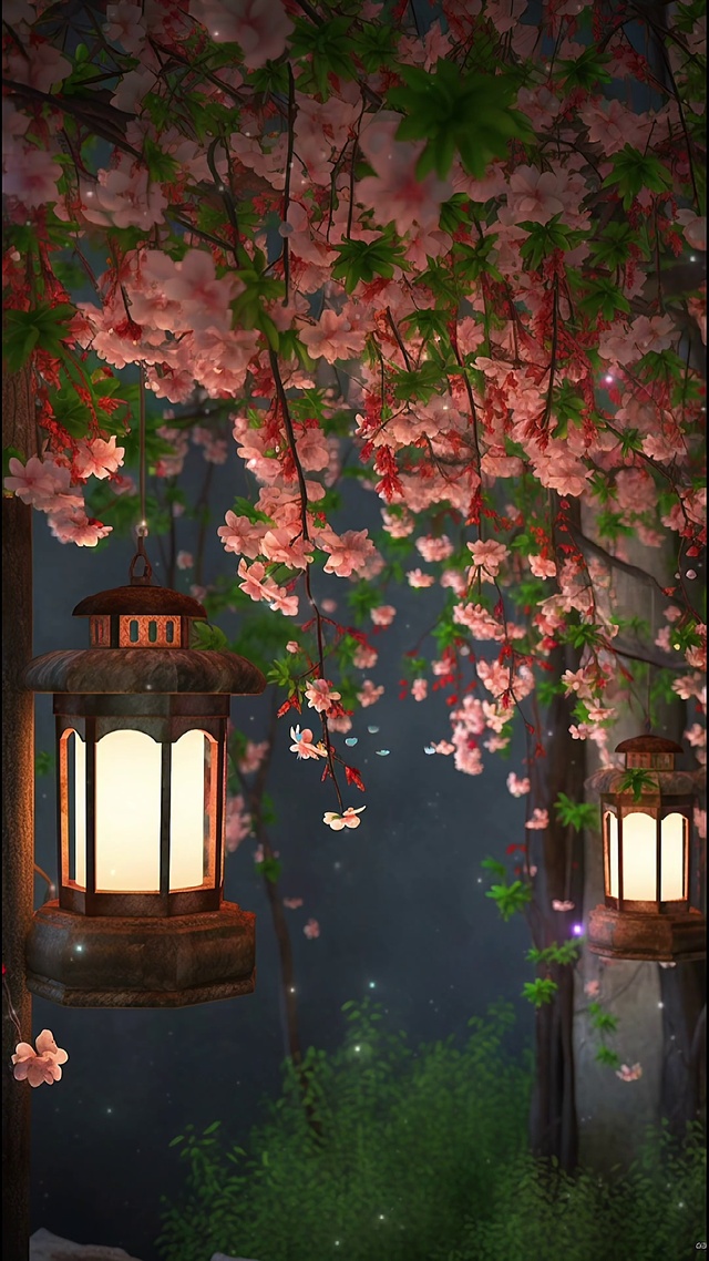 樱花树下