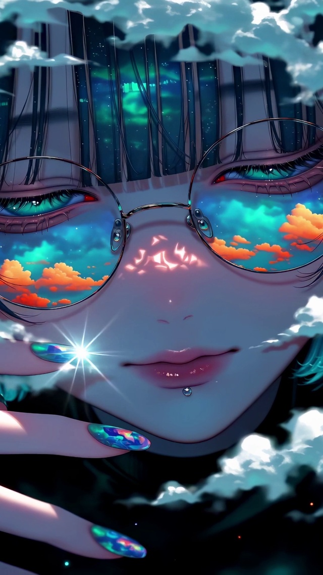 眼镜里的风景