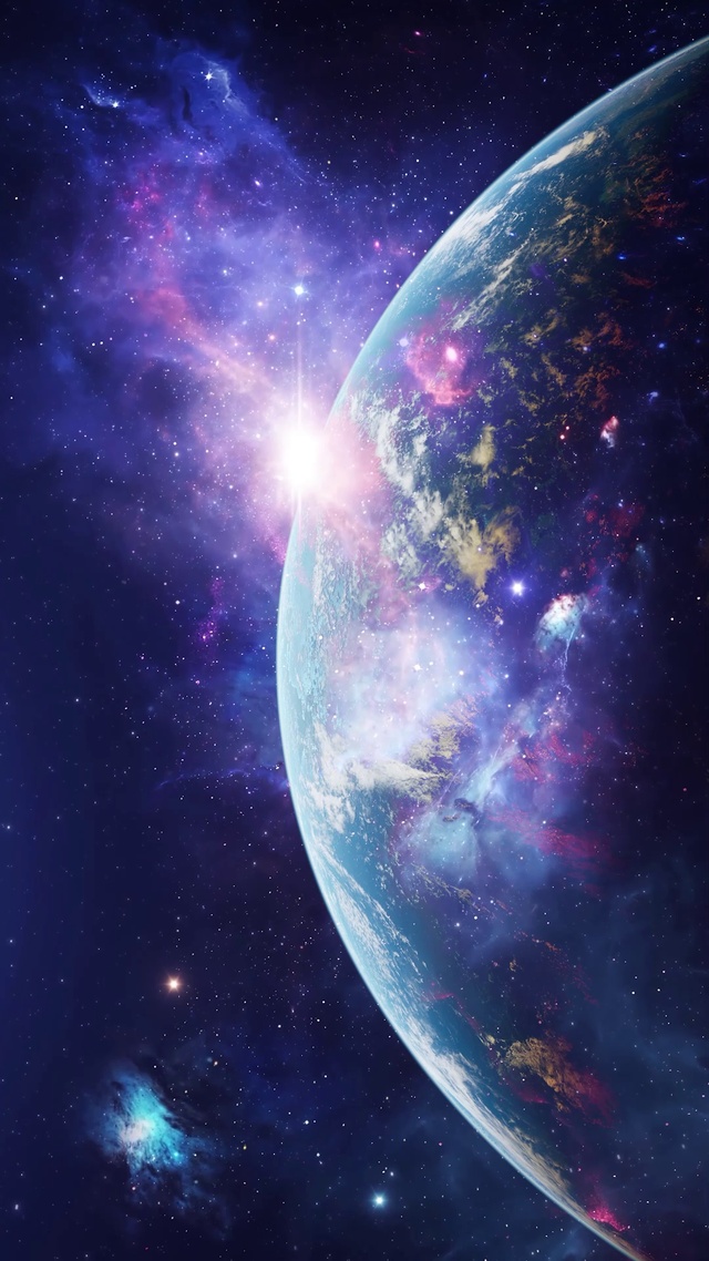 4K唯美太空星球