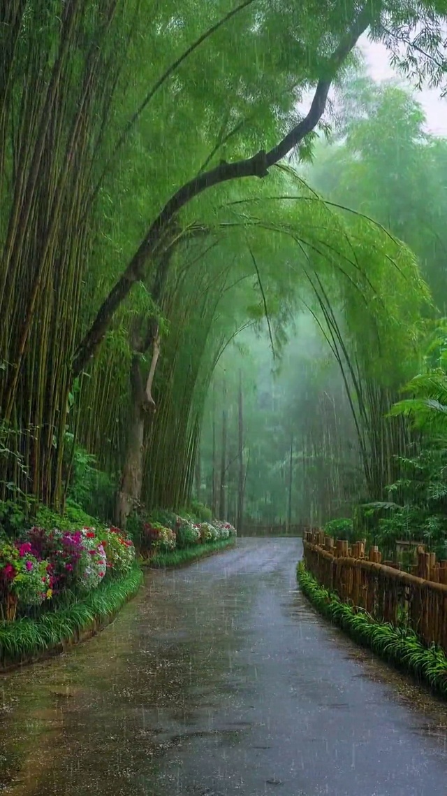 雨天小路