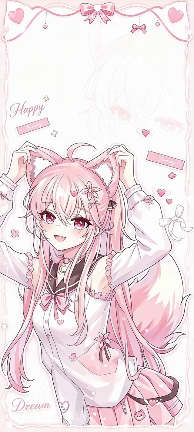 二次元小狐狸少女